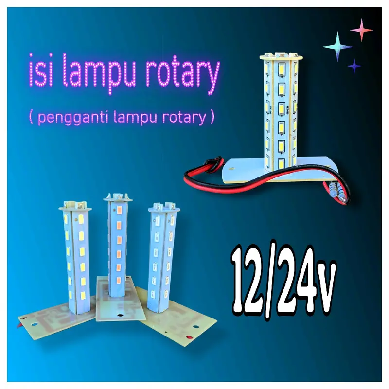 Pengganti Lampu Rotari, Lampu Rotari Michiba 12/24 Volt 0