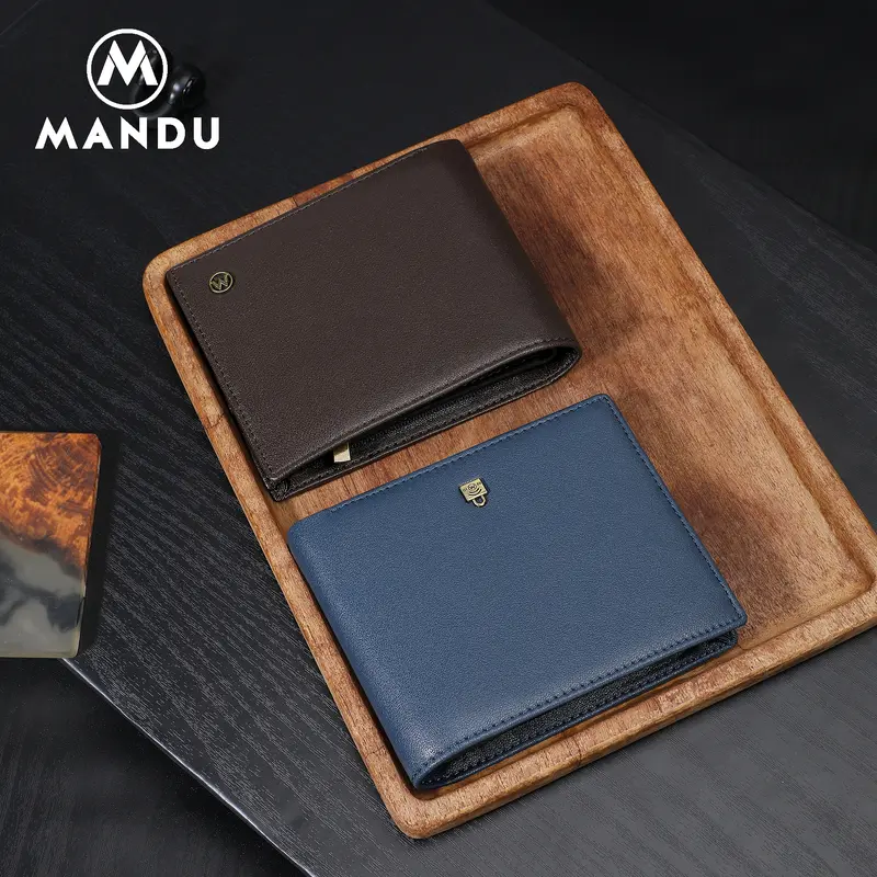 Dompet Pendek Pria Kulit Sapi RFID Protect Genuine Leather 5309-5 6
