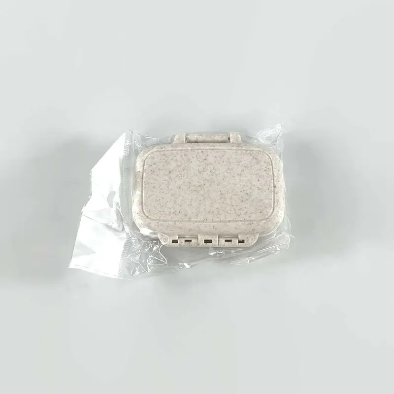 SHURUN Kotak Obat Mini Portable Medicine Pill Box Adjustable 3 Grid 7