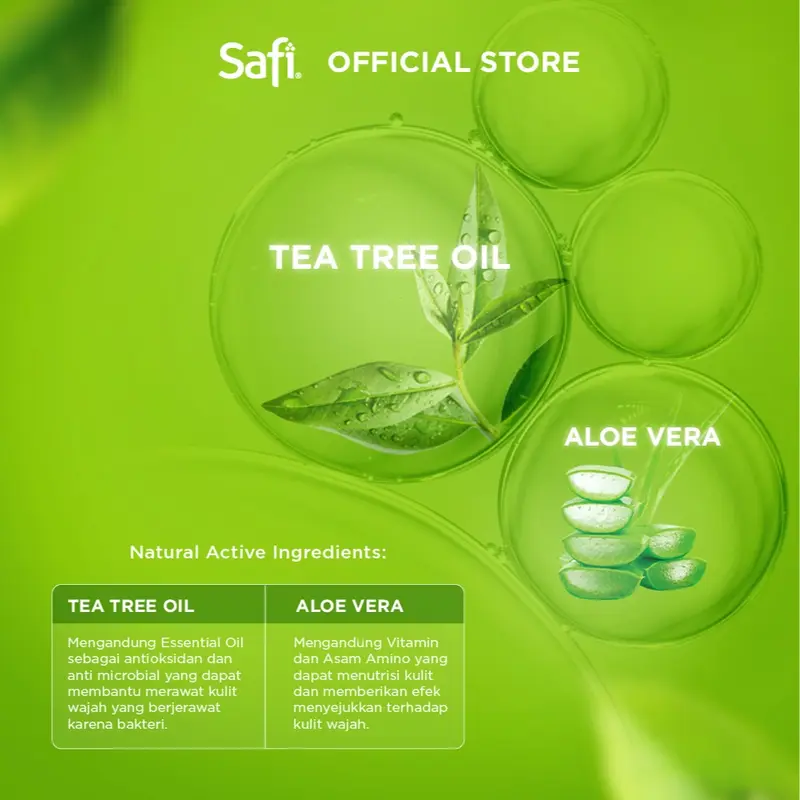 SAFI - Naturals - Clarifying Cleanser Tea Tree Oil - Foam Cleanser 6
