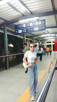 Product Review of Kacamata Hitam Wanita Fashion Oval ABL9000PR Full Set Box dan lap Sunglasses from M**G N**🇨 0
