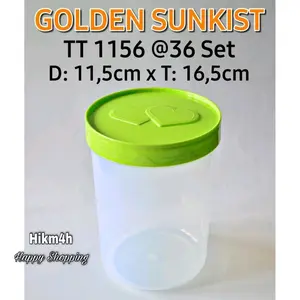 Toples Plastik Golden Sunkist Diameter:11,5 Tinggi:16,5