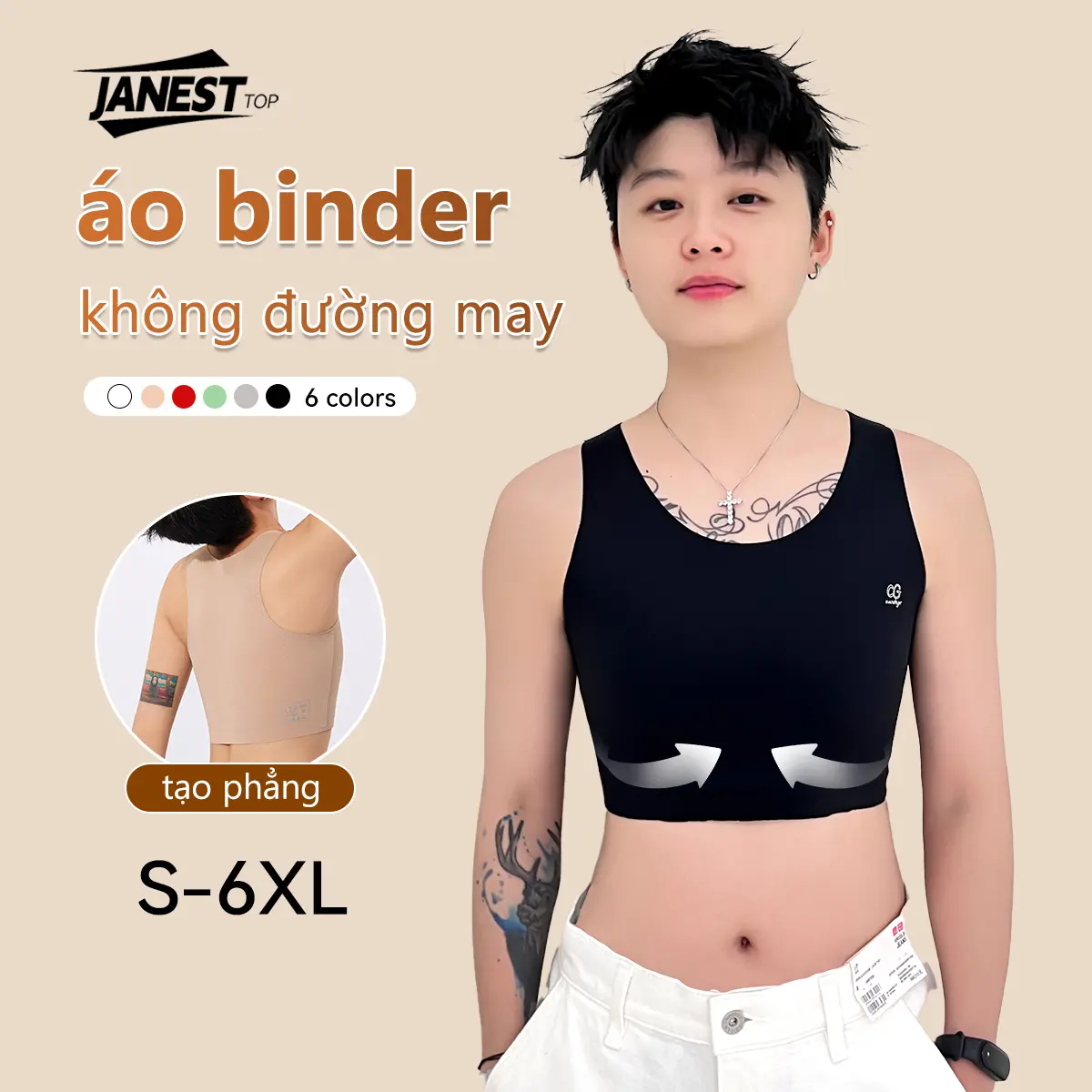 Dụng Cụ Đóng Ngực Tomboy, Liền Mạch, Định Hình Ngực, Đồ Quần Áo Thể Thao, Dụng Cụ Đóng Nửa, Dành Cho Phụ Nữ Ngoại Cỡ