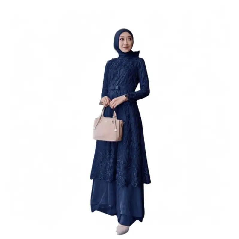 MAXI ALMIRA / 4 UKURAN / M / L / XL / XXL / GAMIS KONDANGAN / GAMIS TILE MUTIARA / FASHION GAMIS WANITA Panjang Dalaman Muslim Pita Dress Pesta Kombinasi Remaja 9