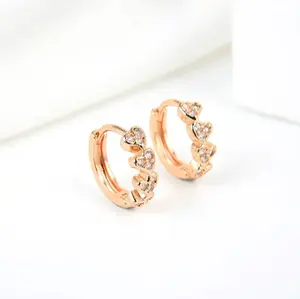 Anting Klip Wanita Titanium Anti Karat Dan Anti Luntur Aksesoris Perhiasan Terbaru Elegan Earrings