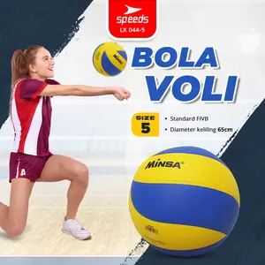SPEEDS Bola Voli Volleyball Voley Size 5 Voly Volley Olahraga Volly Pantai Lapangan  5 FIVBBola Ukuran Pantulan Voli Kuat 044-5