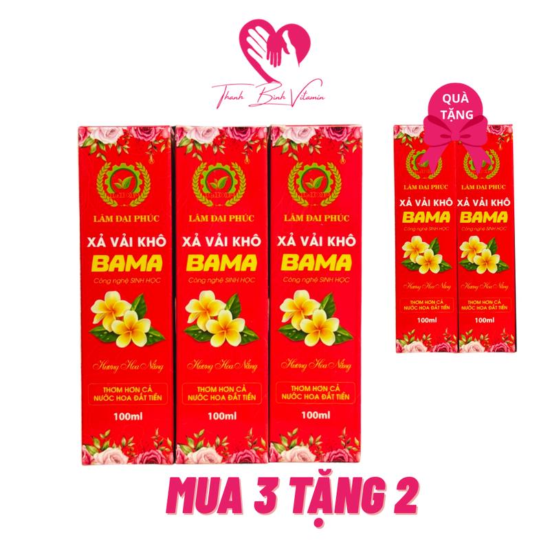   MUA 3 TẶNG 2  Nước Xả Vải Khô Bama Lâm Đại Phúc 