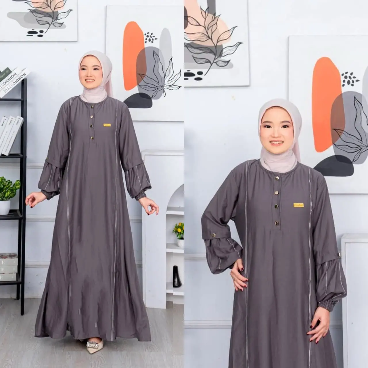 Gamis Grey