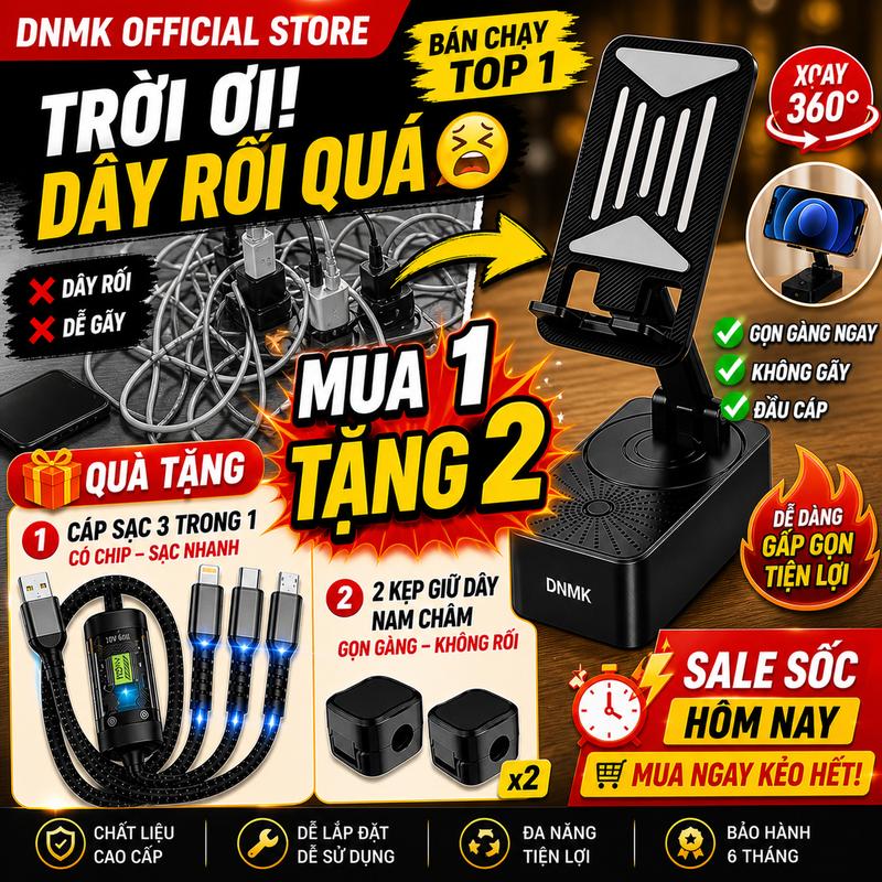 Âm thanh điện thoại di động giá đỡ bluetooth loa với sạc pin ba trong một giá đỡ
