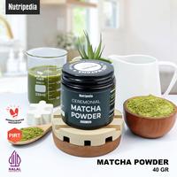 Gambar Nutripedia - Pure Matcha Powder 40 gr | Ceremonial Matcha Powder | Tanpa Campuran No Sugar No Creamer dari NUTRIPEDIA ID Kota Administrasi Jakarta Barat 1 Tokopedia