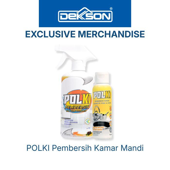 Gambar POLKI Paket Pembersih Kamar Mandi (Not For Sale) dari Dekkson Official Shop Kota Administrasi Jakarta Barat Tokopedia