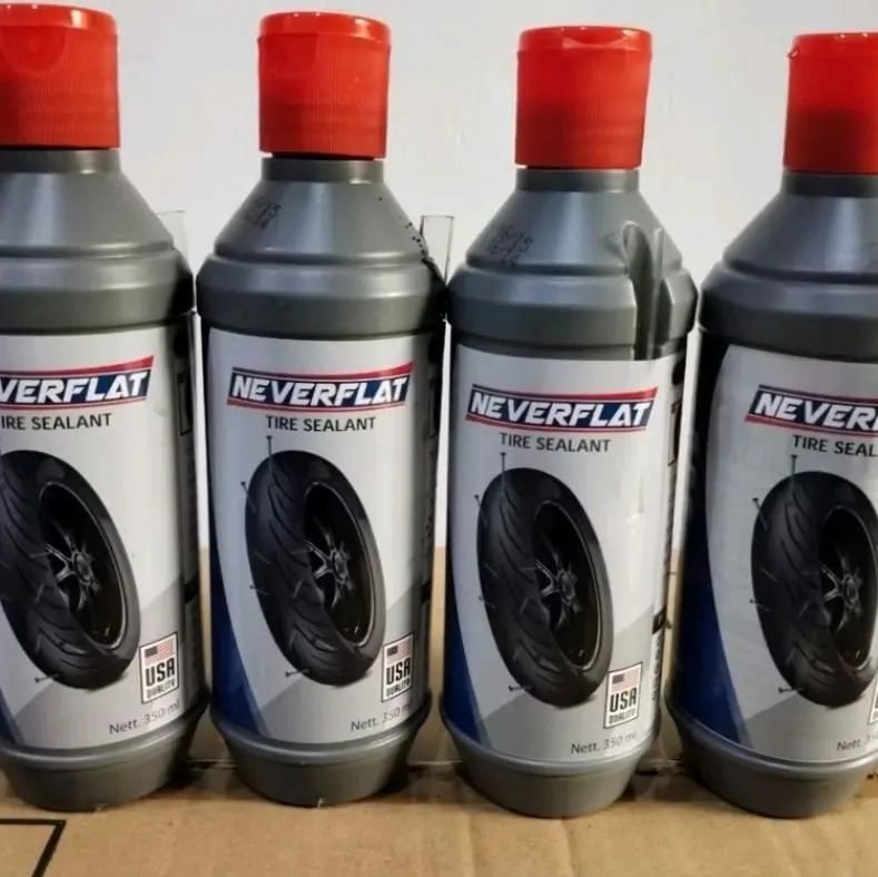 CAIRAN TUBELESS NEVERFLAT 350 ML KUALITAS Asli untuk Ban Motor & Mobil - Tire, Car