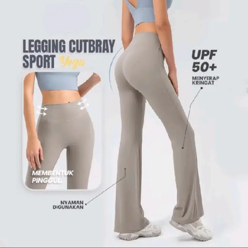NEW!! Legging Cutbray Olah raga Wanita Legging Celana Cutbray Wanita Legging 0lahraga 0