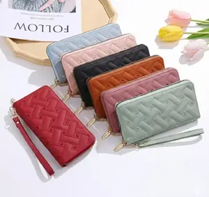 Dompet Panjang Wanita Terbaru Bahan Halus / Dompet Wanita Model Terbaru / Dompet Murah Berkualitas / Dompet Wanita