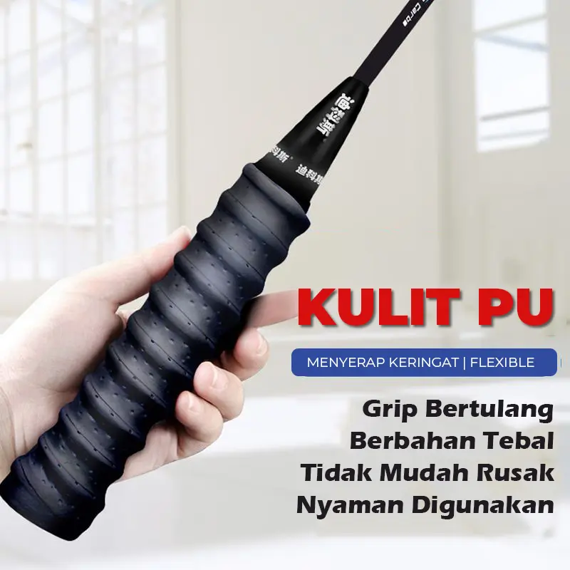 Grip Tulang Raket Badminton | Grip Tulang Bahan Karet Anti Slip | Grip Raket Badminton Karet
