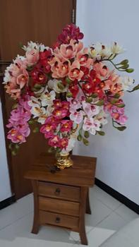 Product Review of Anggrek cymbidium artificial latek/Cimbidium Latek premium/1pcs Dekorasi Dekorasi from T**y 0