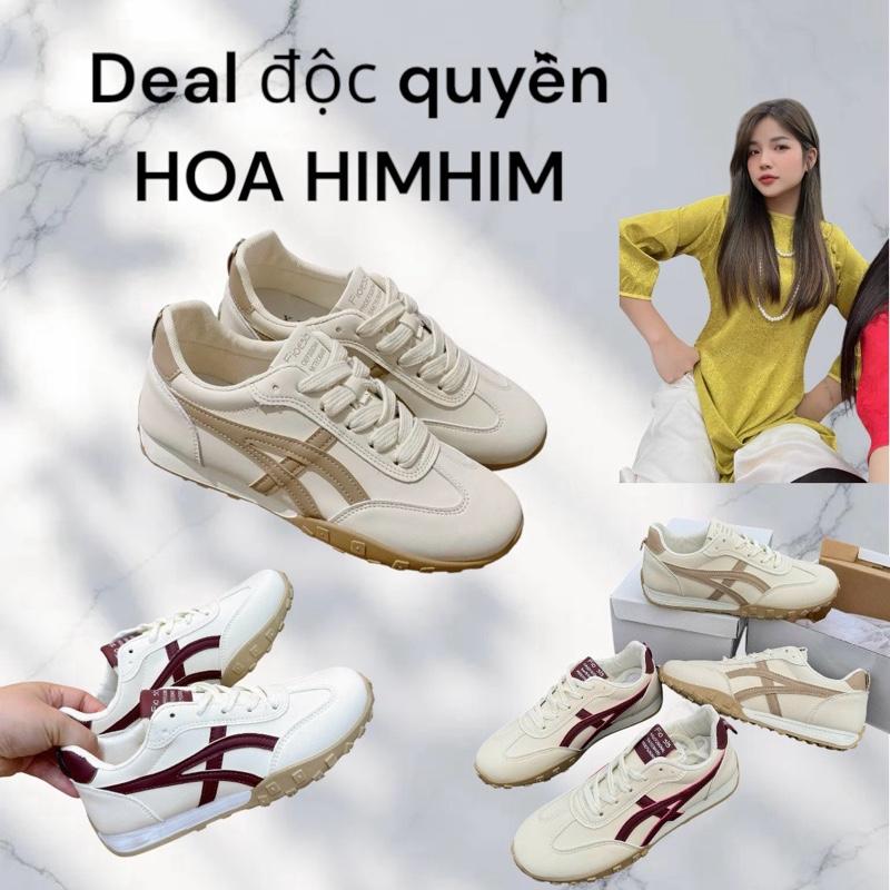 [ TĂNG 1 SIZE] GIÀY THỂ THAO NAM NỮ PHỐI MÀU MÃ 106 2MÀU ĐỎ VÀ NÂU ÊM NHẸ BASIC
