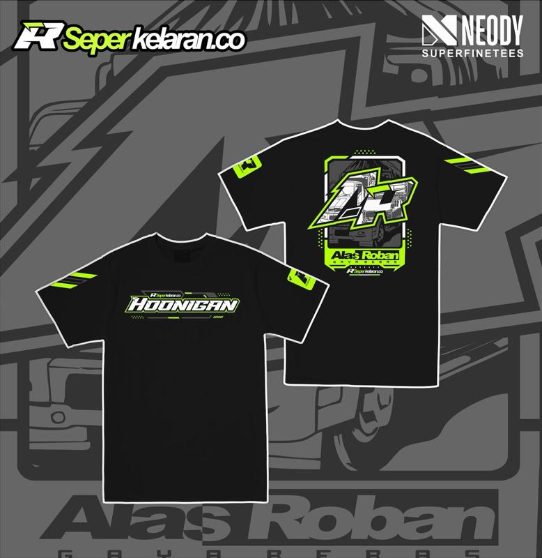 Kaos Hoonigan Pria Wanita Sablon Keren - Model Terbaru