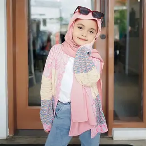 Pasmina Kaos Rayon Super Anak Anak / Pasmina kaos anak / pasmina instand anak Muslim Jilbab Pashmina Kerudung