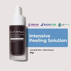 ELFORMULA Intensive Peeling Solution - Serum Exfoliasi Wajah Mencerahkan Dark Spot dan Eksfoliasi Mengangkat Sel Kulit Mati