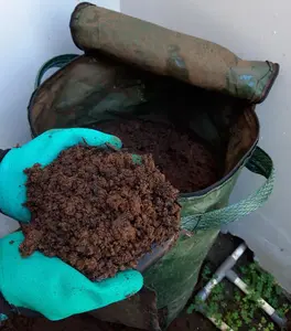 Compost Bag 80 Liter Tas Daur Ulang Wadah Sampah Organik Kompos Komposter Air Hijau