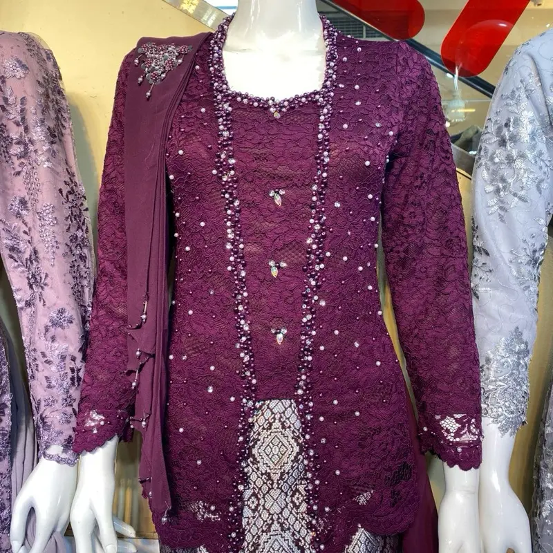 Kebaya Kutubaru Katun / Kebaya Kondangan / Kebaya Lamaran / Kebaya Wisuda / Kebaya Elegan / Kebaya Simple / Kebaya Modern 3