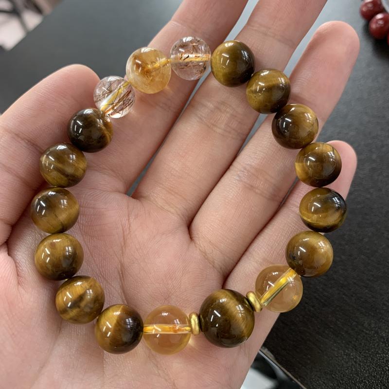Product Introduction of [New]  Auspiciousness-Enhancing High-Class Crystal Beaded Bracelet 1