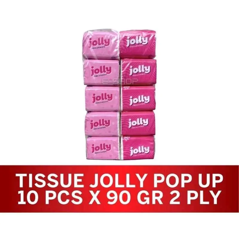 10 pack Tissue tisu pop up Jolly 200 sheet 2ply / tissu kuliner terlaris 0
