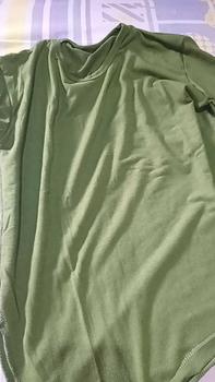 Product Review of Kaos oversize lengan 7/8 | Atasan lengan panjang | blouse slit Santai Melar Soft Spandex from r**n 0
