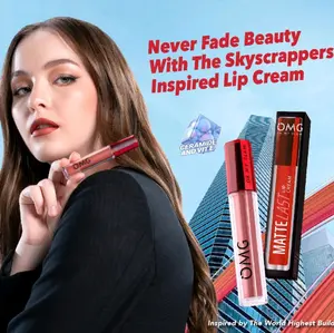 [NEW SHADE 28-30]! OMG OH MY GLAM OMG MATTELAST LIP CREAM/ OMG Lipcream/Lipcream Matte Murah Bibir Lipstick / Lipcream Ombre