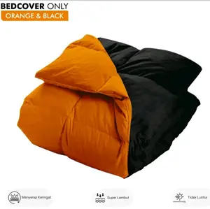bedcover saja two tone/kobinasi warna aesthetic(sesuai deskripsi) Katun Dakron Selimut