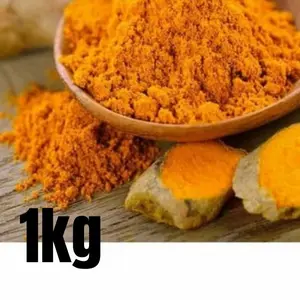 Temulawak bubuk 1kg / asli temulawak bubuk