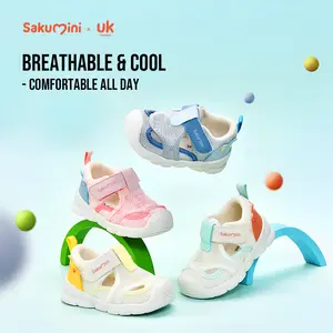 Sakumini Sepatu Jaring Anak Slip On Walking Mesh Shoes Toddler Bayi Sandal Kasual Kaki Prewalker Anti Slip