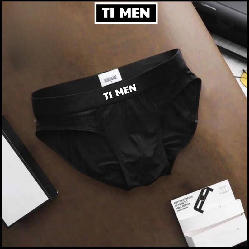 SET 5 Quần lót nam Tam giác thun lạnh cao cấp, Quần sịp nam tam giác co dãn thấm hút mồ hô quần  lót  đùi 4