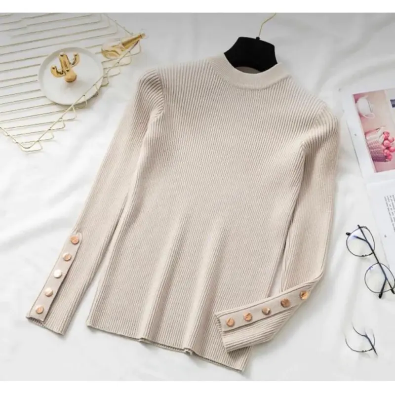 BLOUSE TOP POLOS PRAMULA RIB KNIT // BLOUSE WANITA MUSLIMAH POLOS 5