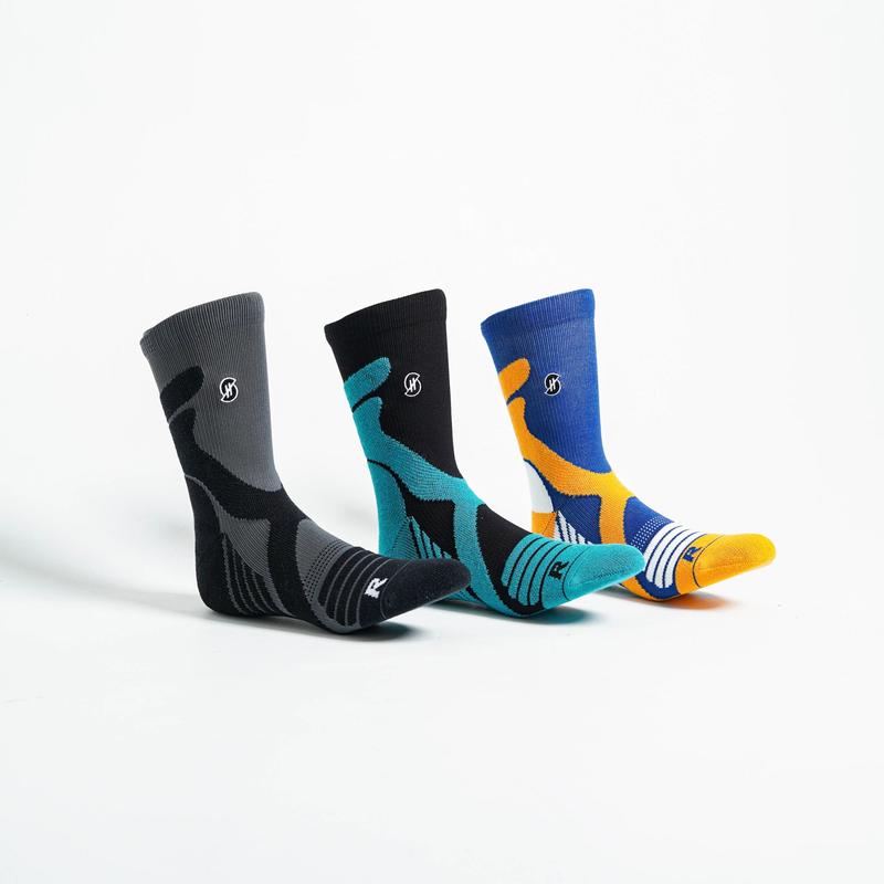Product Introduction of Kaos Kaki Olahraga Sport Fashion Tebal Stayhoops - X Poise - Basketball High Performance Sock Unisex Panjang Lembut Dewasa Pria Cowok Wanita Nyaman Keren 1