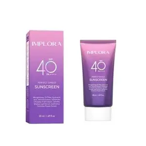 IMPLORA Perfect Shield Sunscreen SPF40 PA++++ 50ml - Perlindungan Sinar Matahari Optimal untuk Kulit Anda