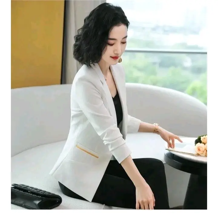 Blazer Wanita Terbaru Model Paspol/ Blazer Kerja Wanita 2