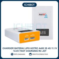 Gambar Charger Baterai Lipo HOTRC A400 3s 4s 11.1v 14.8v Fast Charge Original dari ichibot Kab. Sleman 1 Tokopedia