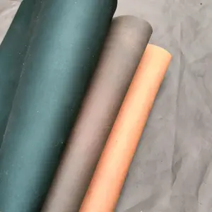 leather sheet crazy horse natural finishing