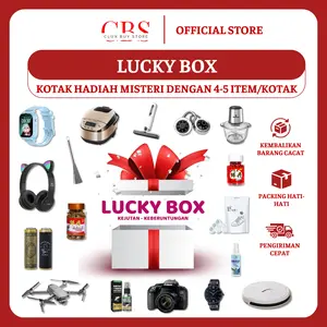 (Beli 1 Gratis 5) Kotak Hadiah Acak / Keberuntungan / Kotak Hadiah Misteri Dengan 5-6 Item/Kotak