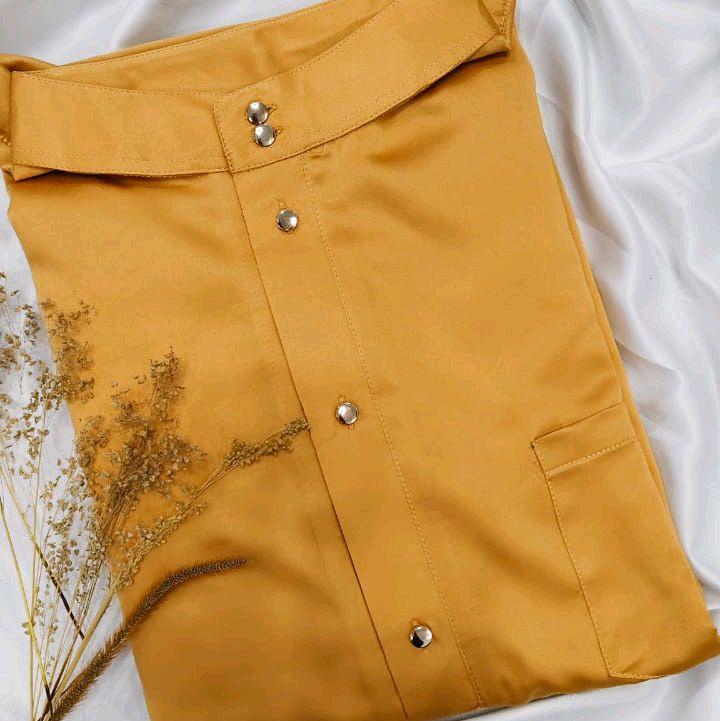 1set baju teluk belanga Melayu pria // Polos 0