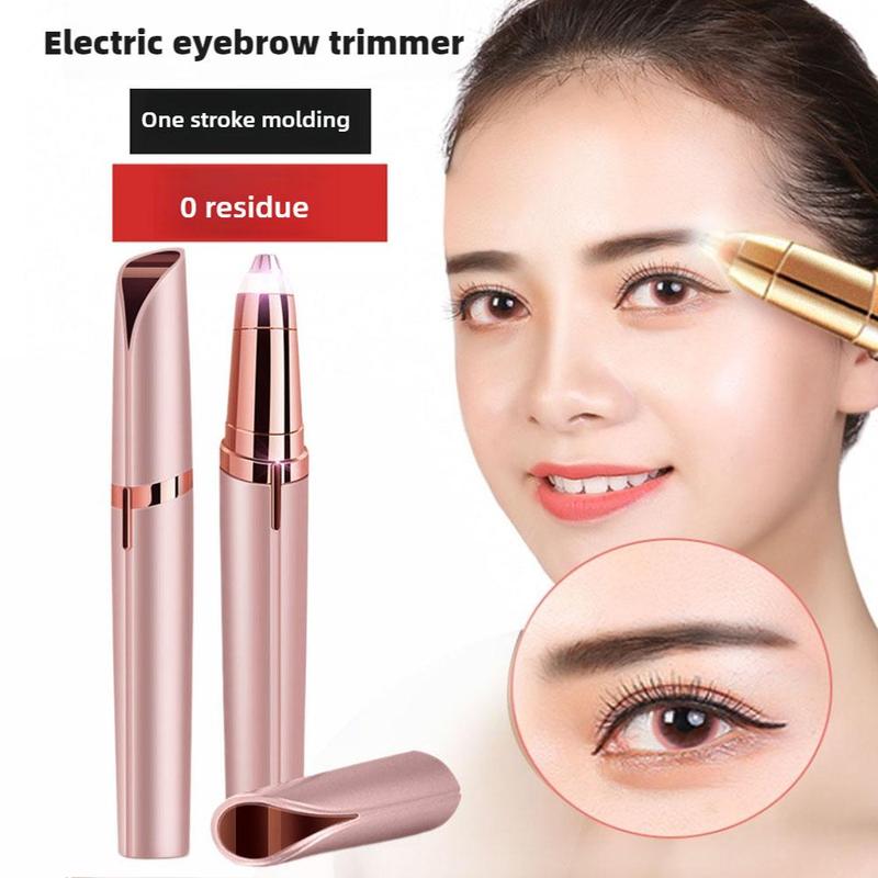 Tông đơ cắt lông mày điện cho nữ, sạc lại tự động định hình lông mày với lưỡi…