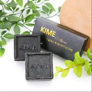 KIME SKINCARE Sabun Wajah isi 2 Kemasan Hitam expired 2027