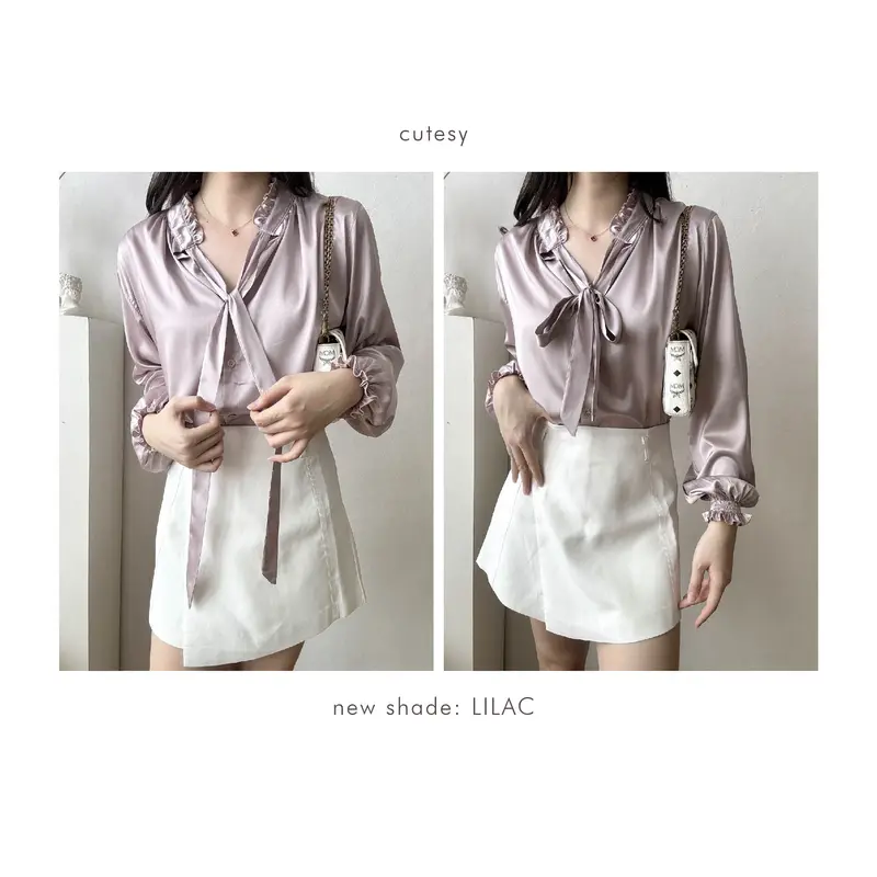 BITNA TOP Atasan Satin Wanita - Ohfficial 7