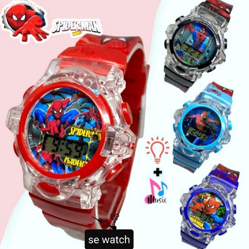 xmarion TERBARU....Jam Tangan Anak Cowok Ada Lampu dan Music melody 0