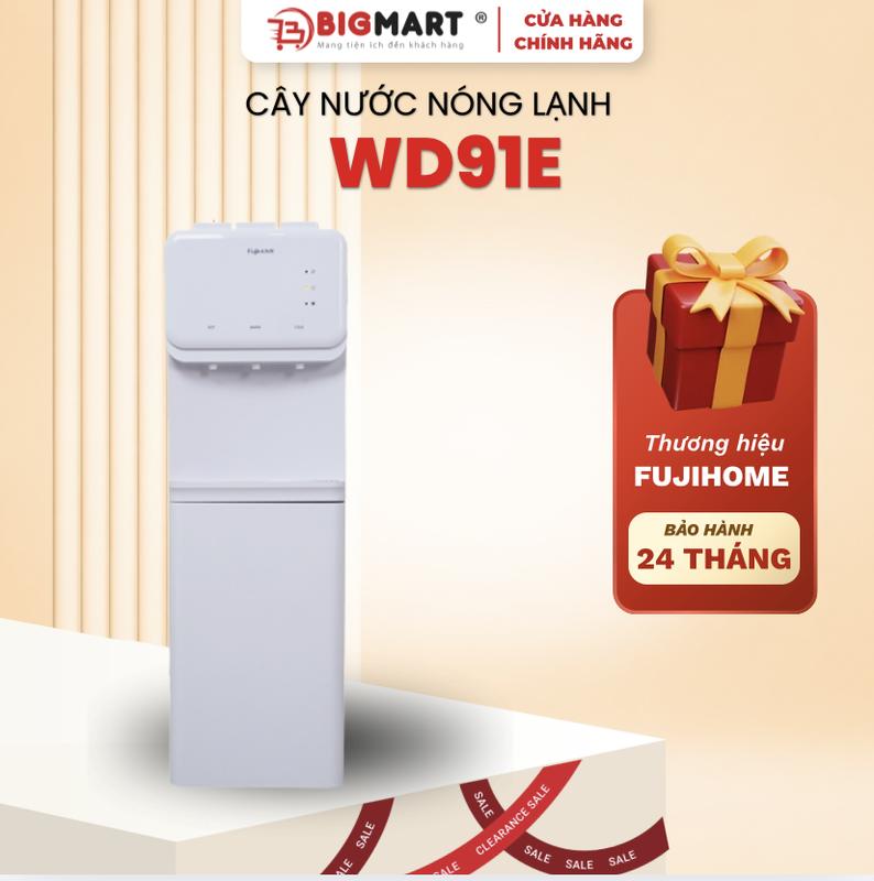 Cây Nước Nóng Lạnh Nhập Khẩu Fujihome WD91E