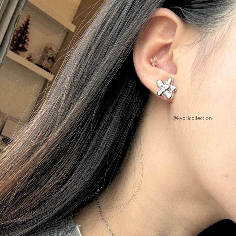 Kyori Collection - Dami Earrings - Anting Tusuk Bunga Titanium Anti Karat 3