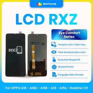 RXZ LCD Fullset Touchscreen for OPPO A16/A16K/A16E/A15/A15S/REALME C11/C12/C15/C25/NARZO 20/NARZO 30A