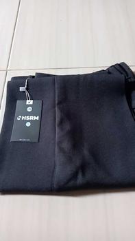 Product Review of HSRM Dapper Ankle Pants Dark Grey | Celana Kerja Formal Ankle Pria Slimfit from d**i y**a 0